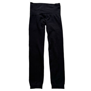 Spanx Look At Me Now Ecocare Leggings Women Sz M Very Black 20344R